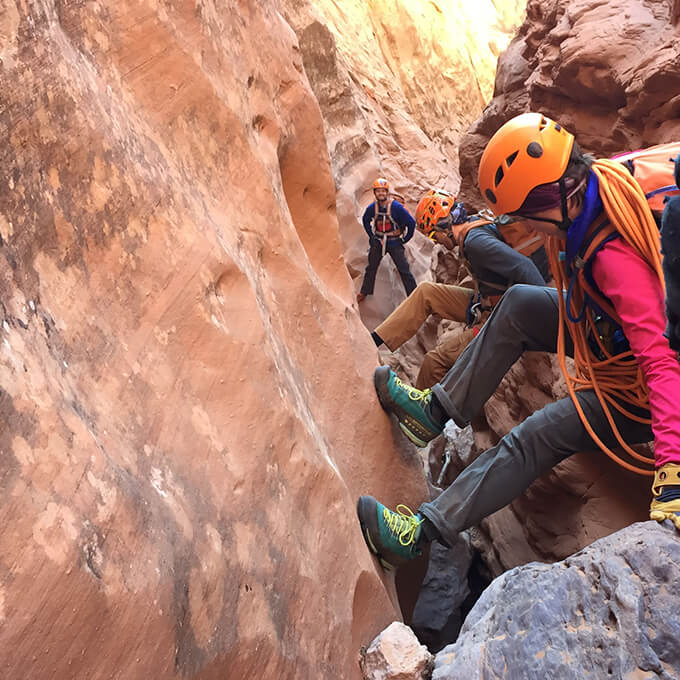 Leadership Canyoneering Course Get In The Wild Adventures